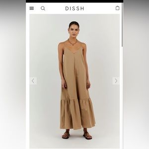 NWT - DISSH WILLOW WHEAT COTTON LONG DRESS